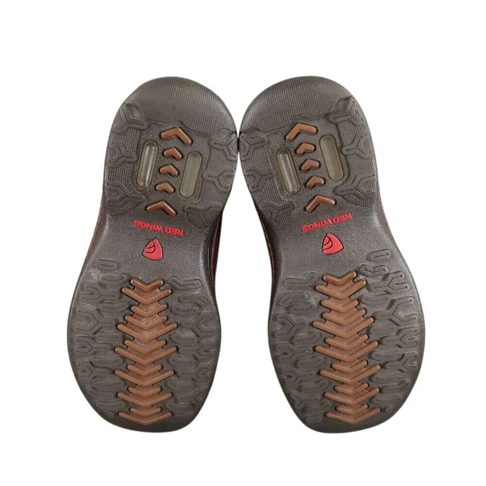 Red Wing Shoes Mens 11 Casual Chukka Derby Moc Leather Brown Comfort Lace Up EE